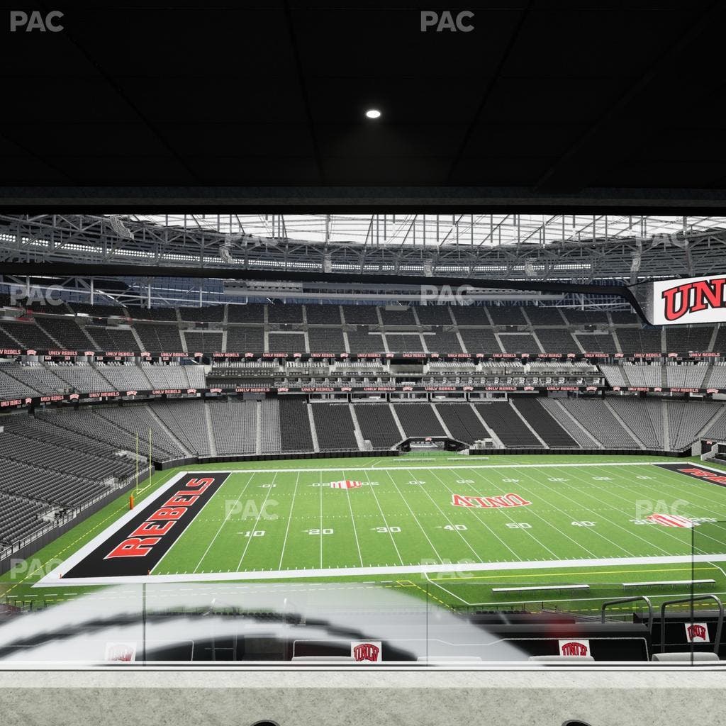 Allegiant Stadium - Section East Suite 2023 Seat View