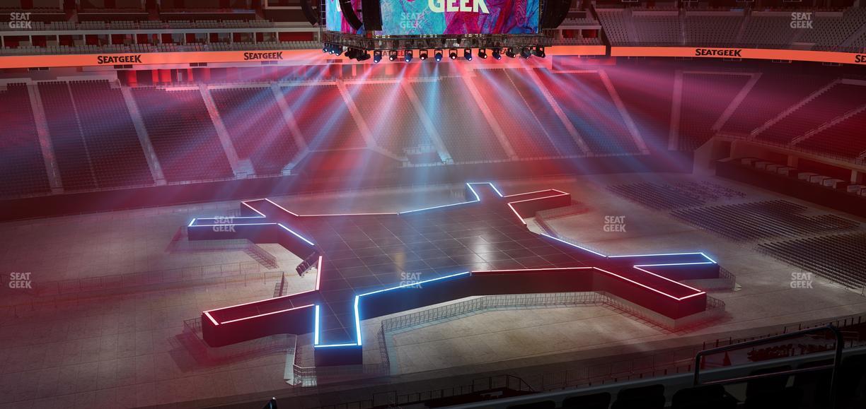 Allegiant Stadium - Section East Suite 2023 Seat View