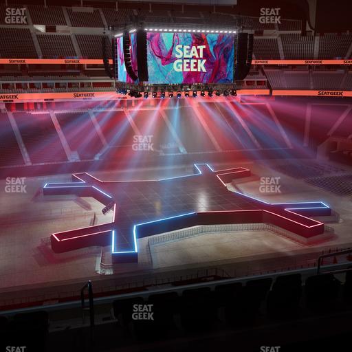 Allegiant Stadium - Section East Suite 2023 Seat View