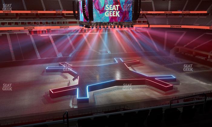 Allegiant Stadium - Section East Suite 2023 Seat View