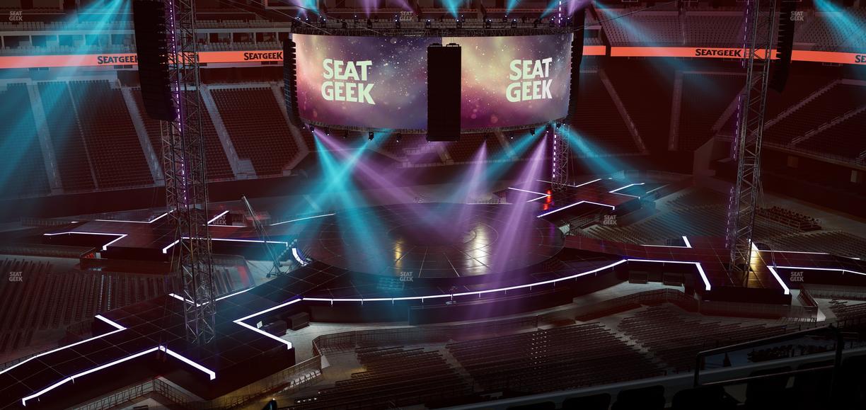 Allegiant Stadium - Section East Suite 2023 Seat View
