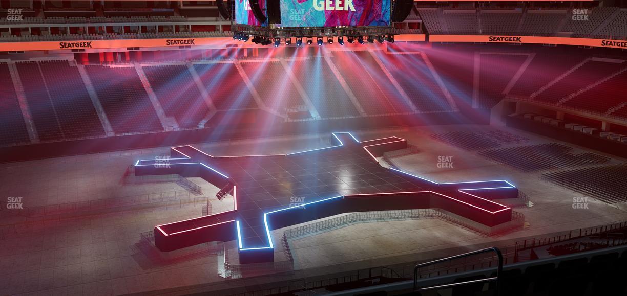 Allegiant Stadium - Section East Suite 2024 Seat View