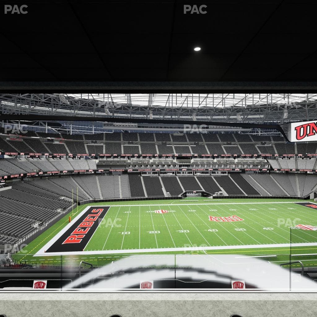 Allegiant Stadium - Section East Suite 2024 Seat View