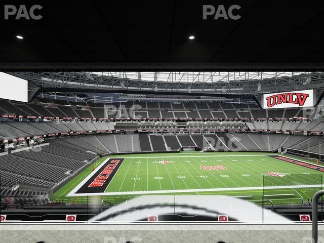Allegiant Stadium - Section East Suite 2024 Seat View
