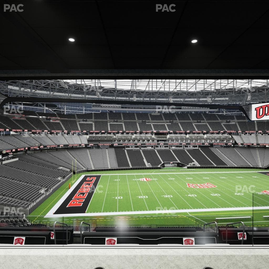 Allegiant Stadium - Section East Suite 2025 Seat View