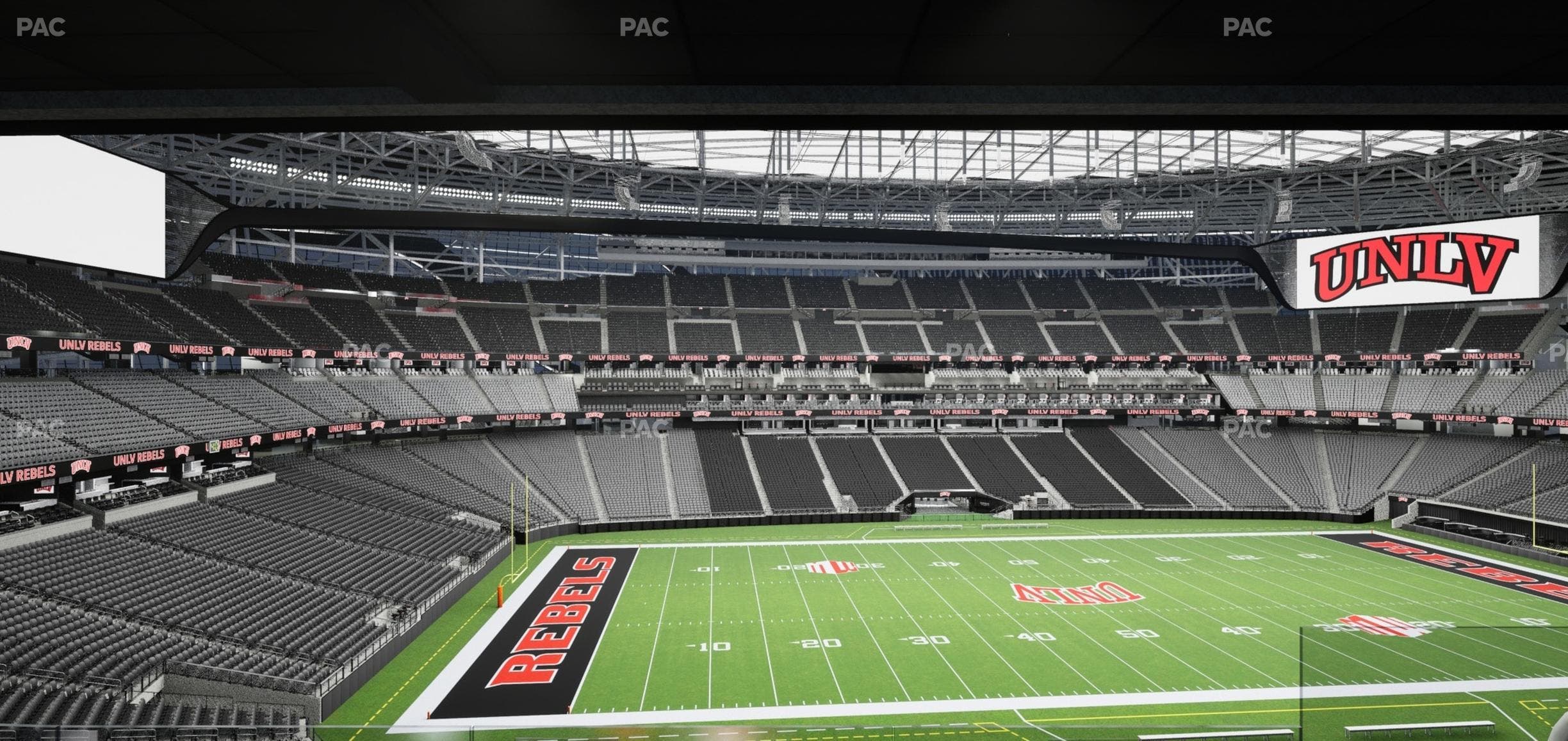 Allegiant Stadium - Section East Suite 2025 Seat View