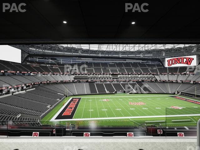 Allegiant Stadium - Section East Suite 2025 Seat View