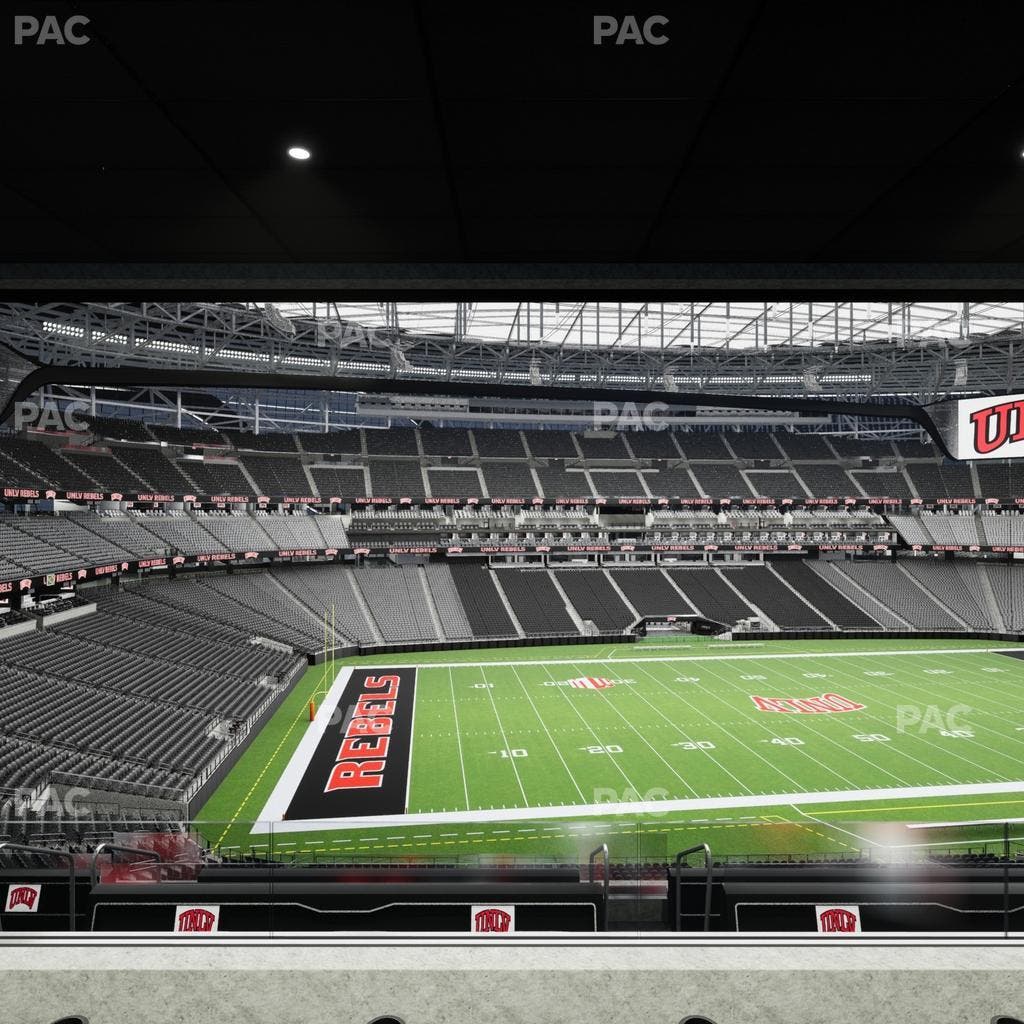 Allegiant Stadium - Section East Suite 2026 Seat View