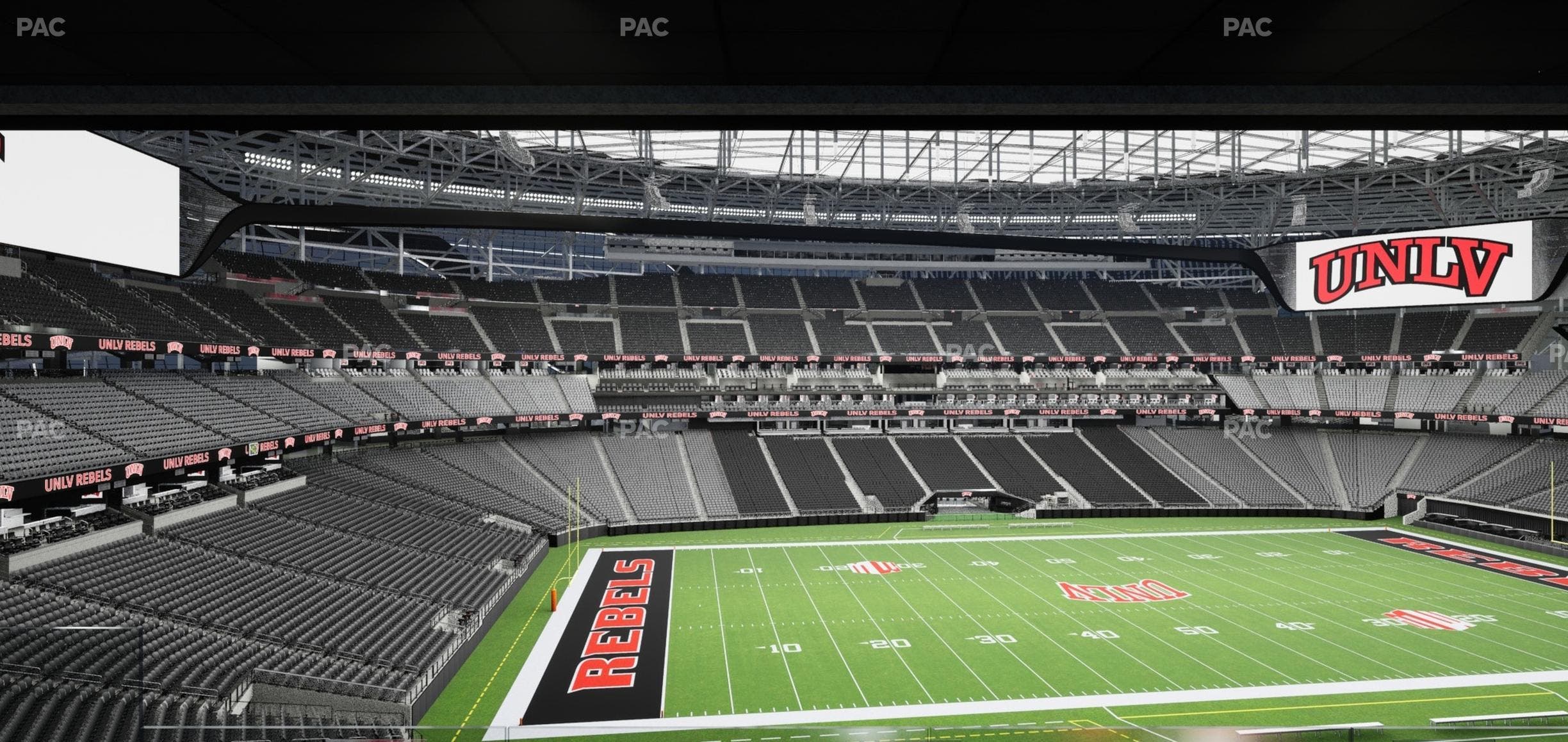 Allegiant Stadium - Section East Suite 2026 Seat View