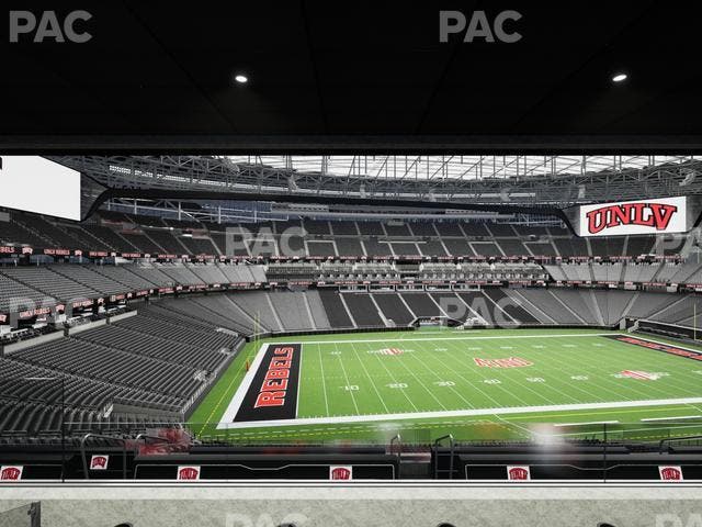 Allegiant Stadium - Section East Suite 2026 Seat View