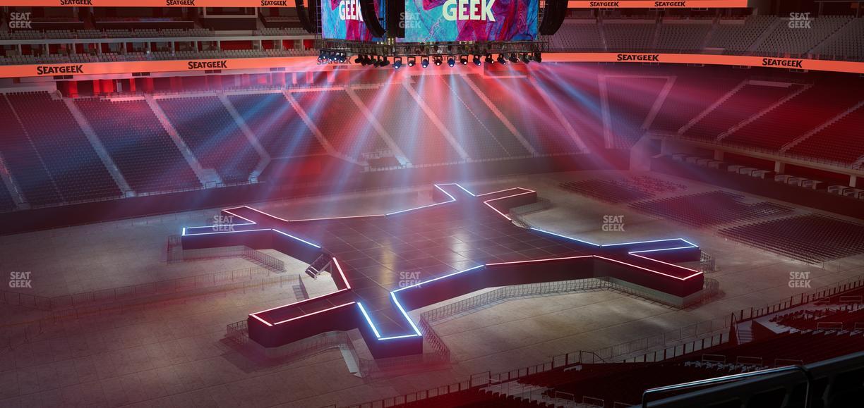 Allegiant Stadium - Section East Suite 2026 Seat View