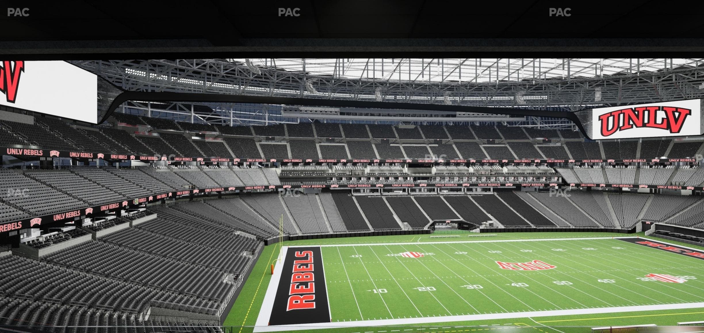 Allegiant Stadium - Section East Suite 2027 Seat View