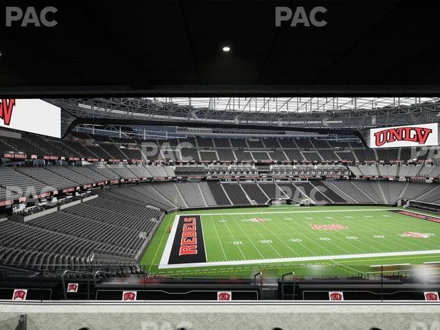 Allegiant Stadium - Section East Suite 2027 Seat View