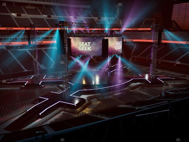 Allegiant Stadium - Section East Suite 2028 Seat View