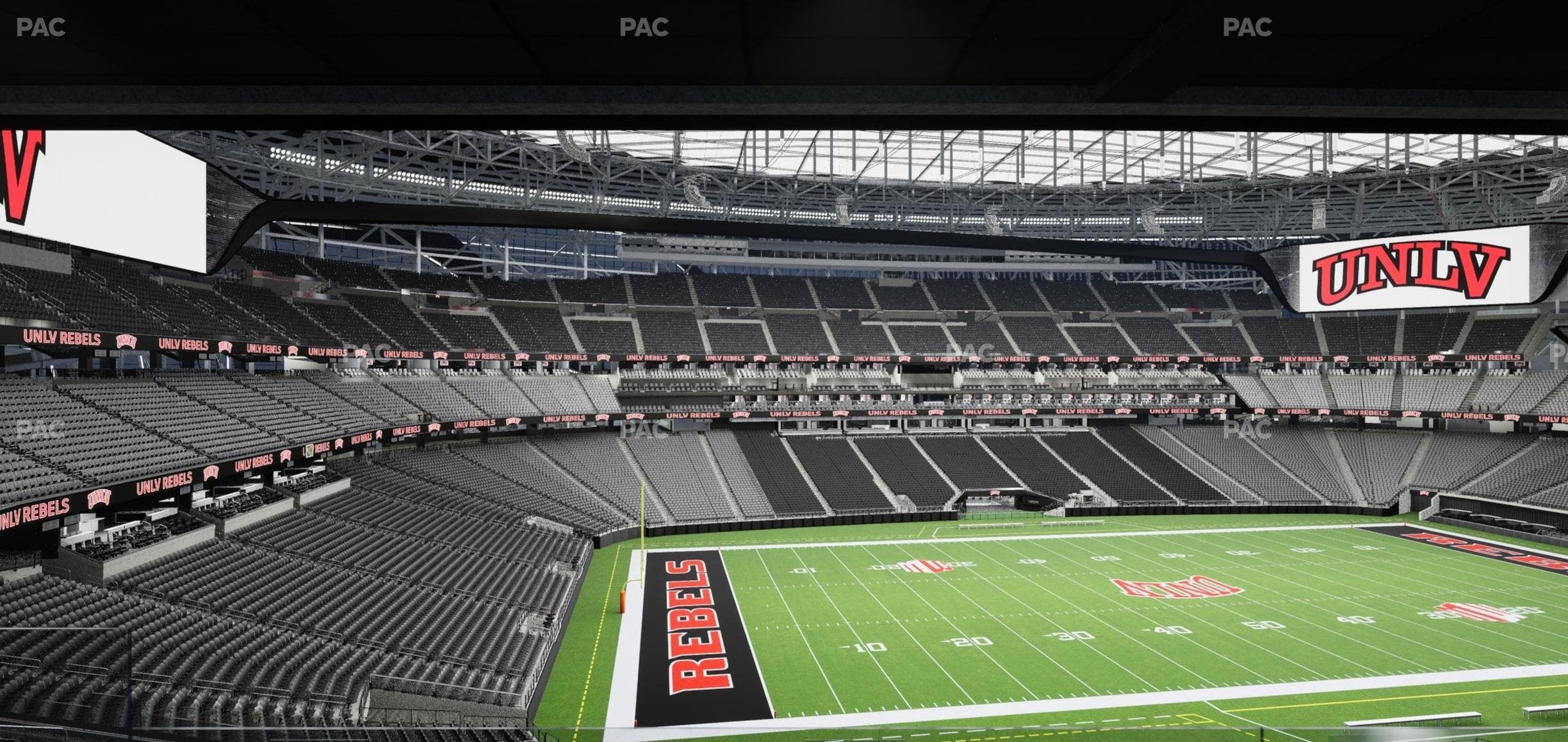 Allegiant Stadium - Section East Suite 2028 Seat View