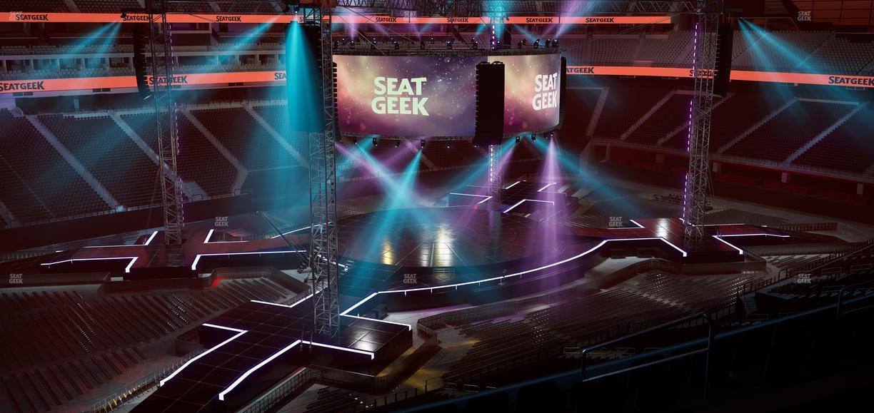 Allegiant Stadium - Section East Suite 2029 Seat View
