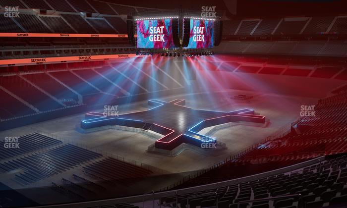 Allegiant Stadium - Section East Suite 2032 Seat View