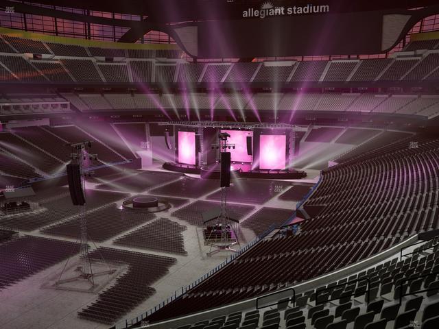 Allegiant Stadium - Section East Suite 2033 Seat View Allegiant Stadium - Section East Suite 2033 Seat View