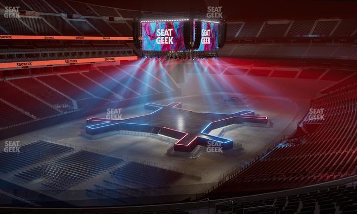 Allegiant Stadium - Section East Suite 2034 Seat View