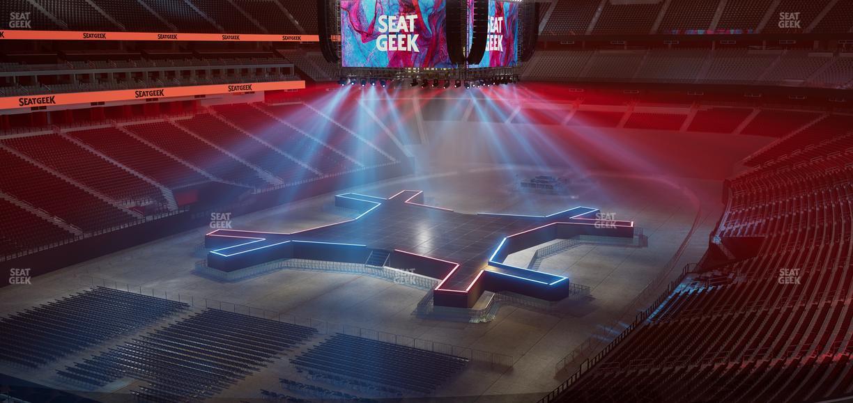 Allegiant Stadium - Section East Suite 2035 Seat View