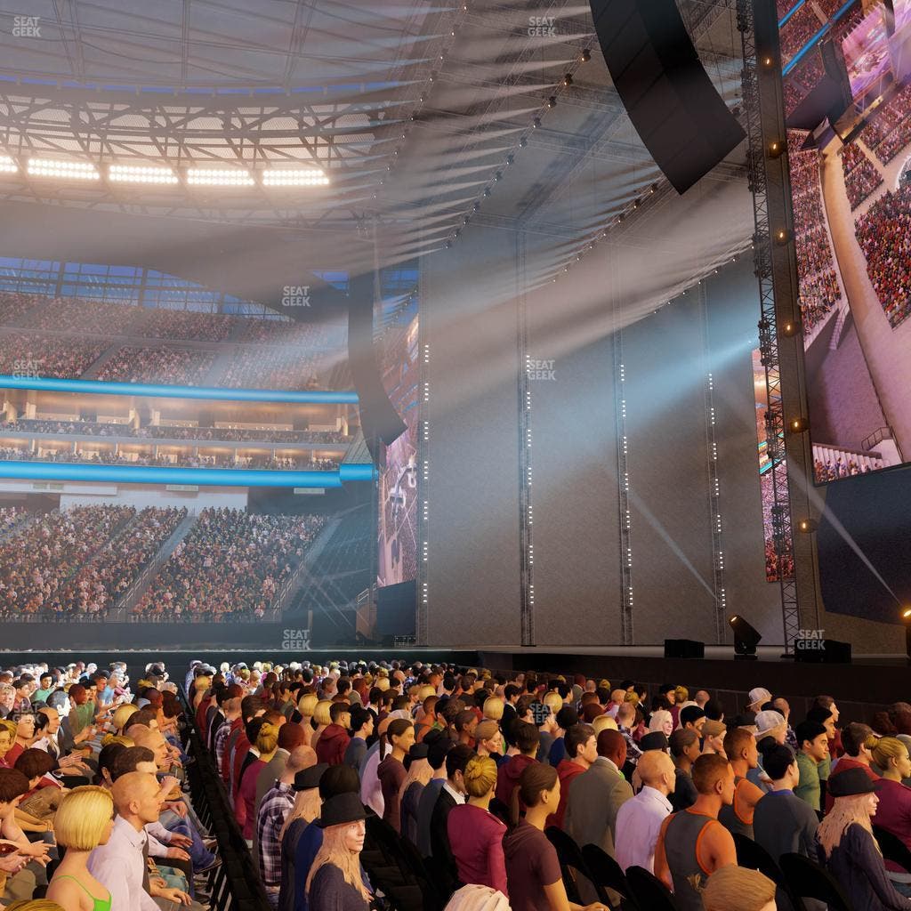 Allegiant Stadium - Section Floor A 1 Seat View