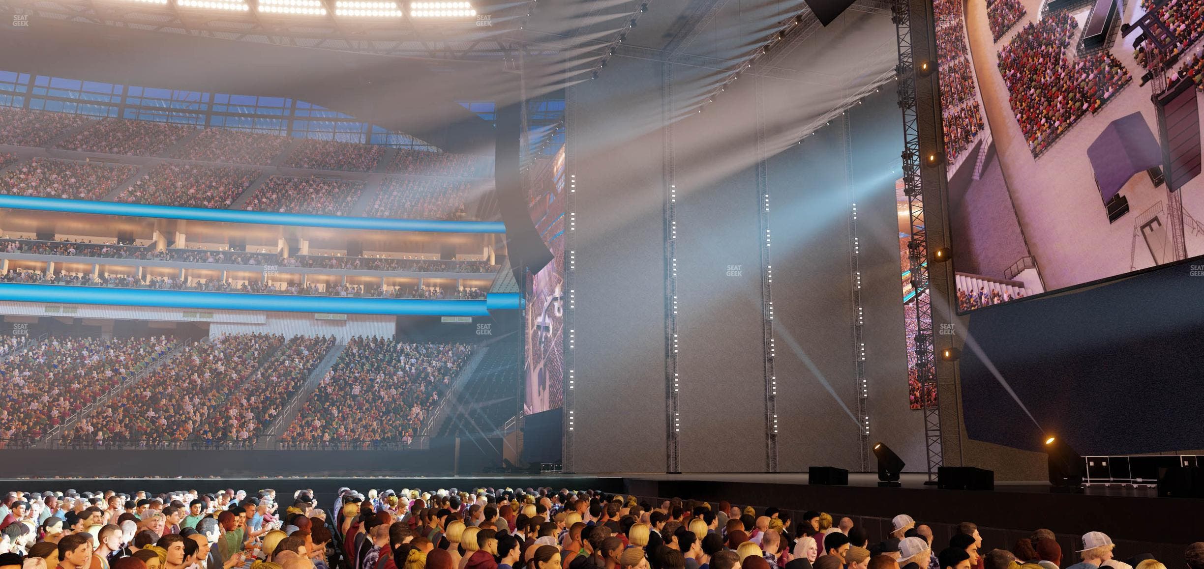 Allegiant Stadium - Section Floor A 1 Seat View