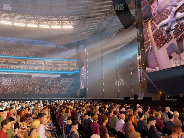 Allegiant Stadium - Section Floor A 1 Seat View