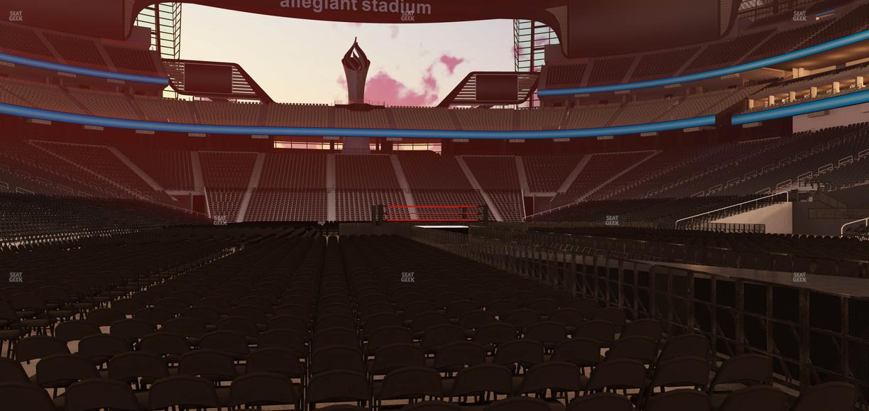 Allegiant Stadium - Section Floor A 1 Seat View
