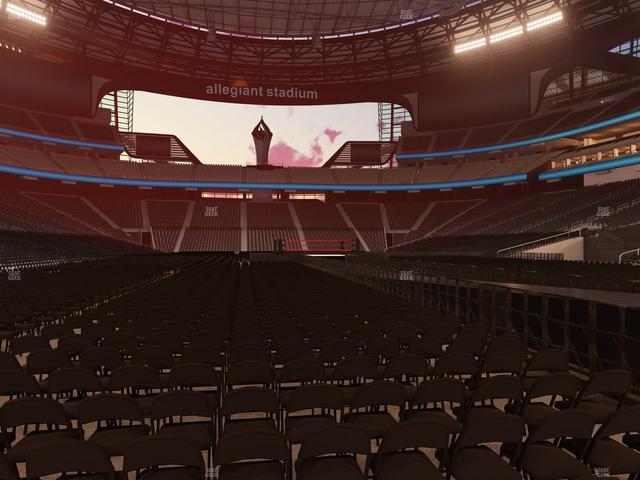 Allegiant Stadium - Section Floor A 1 Seat View Allegiant Stadium - Section Floor A 1 Seat View