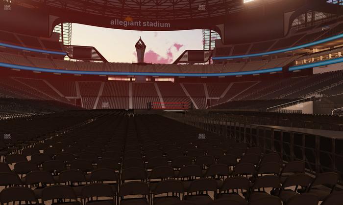 Allegiant Stadium - Section Floor A 1 Seat View