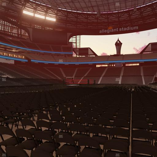 Allegiant Stadium - Section Floor A 10 Seat View