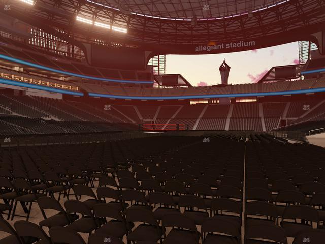Allegiant Stadium - Section Floor A 10 Seat View Allegiant Stadium - Section Floor A 10 Seat View