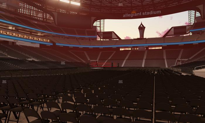 Allegiant Stadium - Section Floor A 10 Seat View