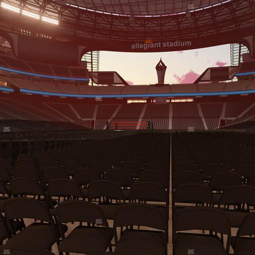 Allegiant Stadium - Section Floor A 11 Seat View