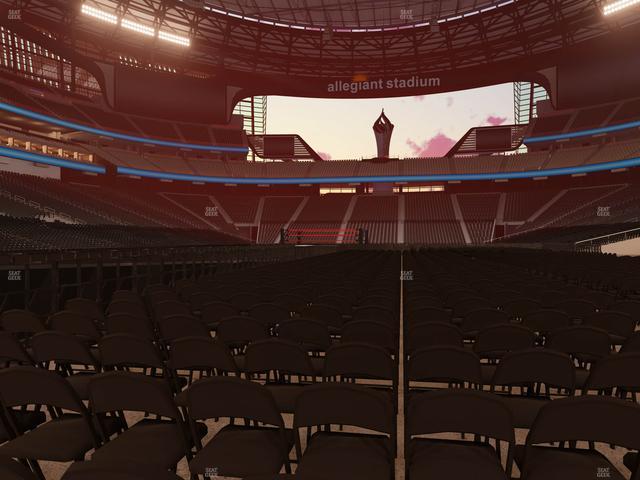 Allegiant Stadium - Section Floor A 11 Seat View Allegiant Stadium - Section Floor A 11 Seat View