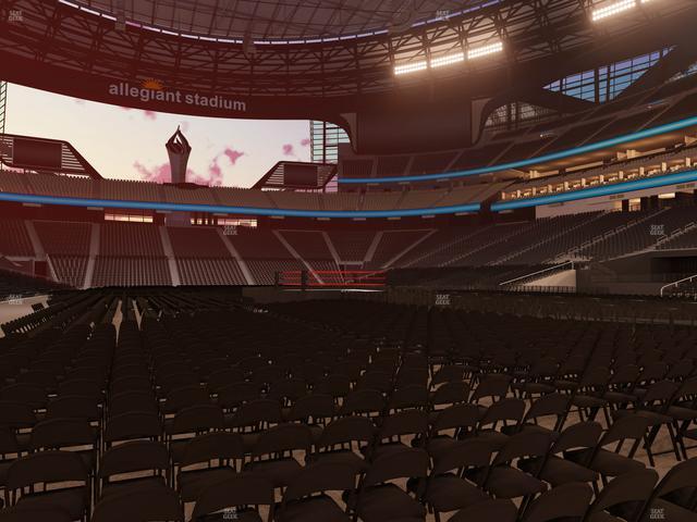 Allegiant Stadium - Section Floor A 2 Seat View Allegiant Stadium - Section Floor A 2 Seat View