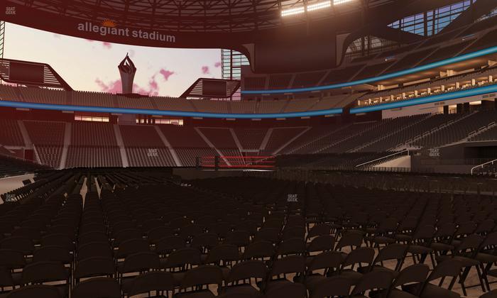 Allegiant Stadium - Section Floor A 2 Seat View