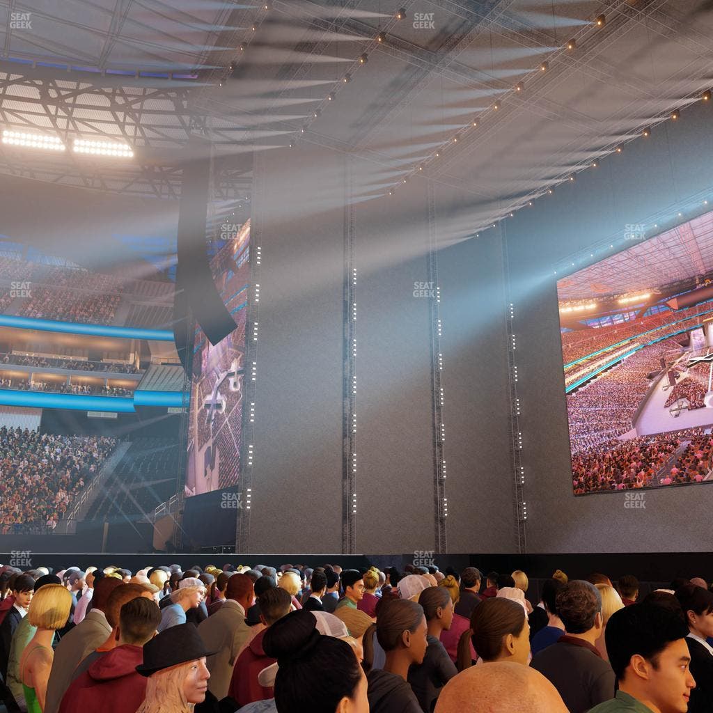 Allegiant Stadium - Section Floor A 2 Seat View