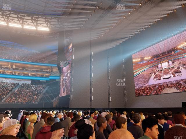 Allegiant Stadium - Section Floor A 2 Seat View