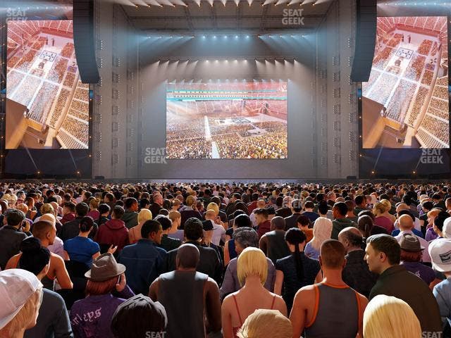 Allegiant Stadium - Section Floor A 3 Seat View