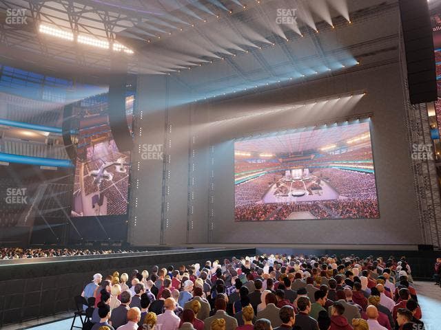 Allegiant Stadium - Section Floor A 3 Seat View