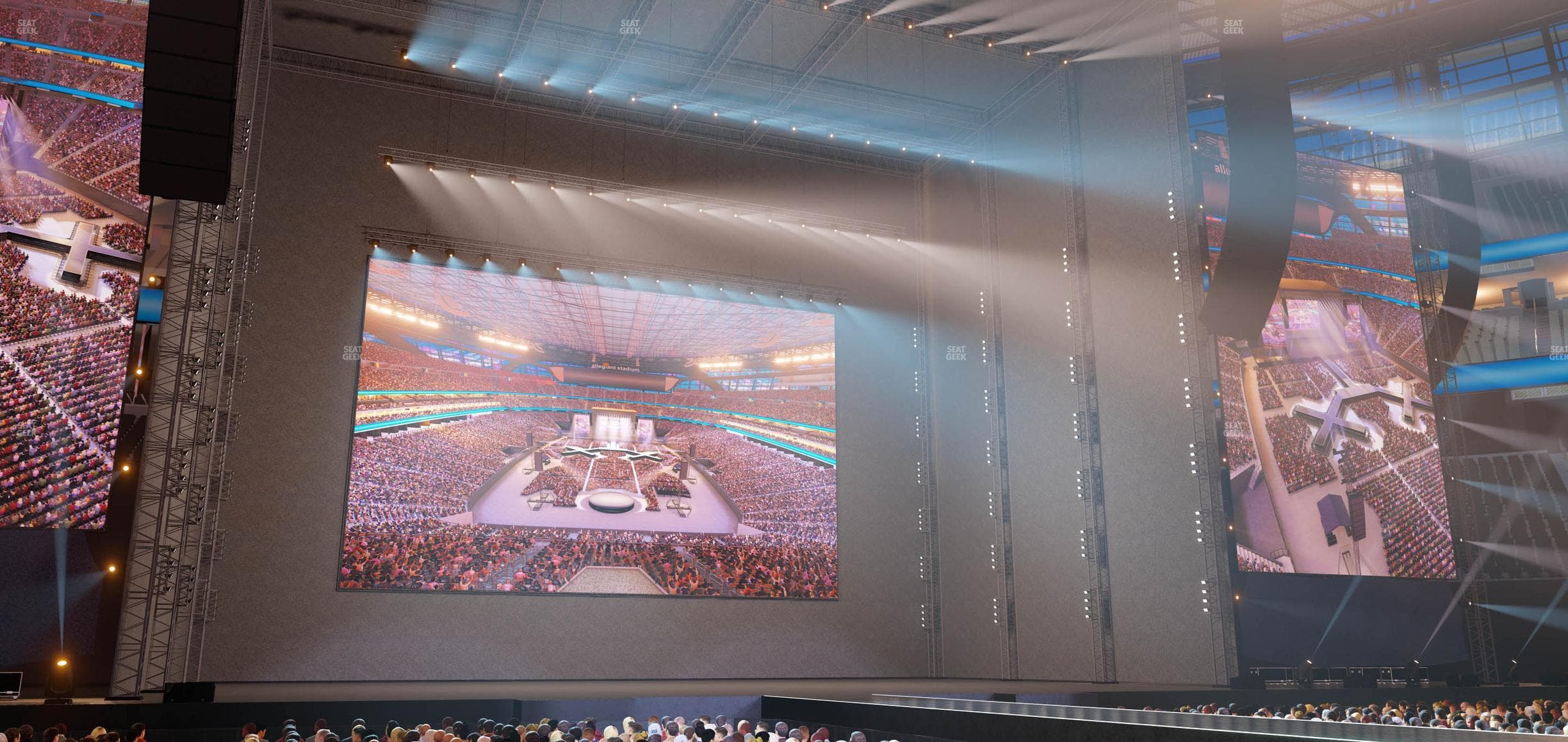 Allegiant Stadium - Section Floor A 4 Seat View