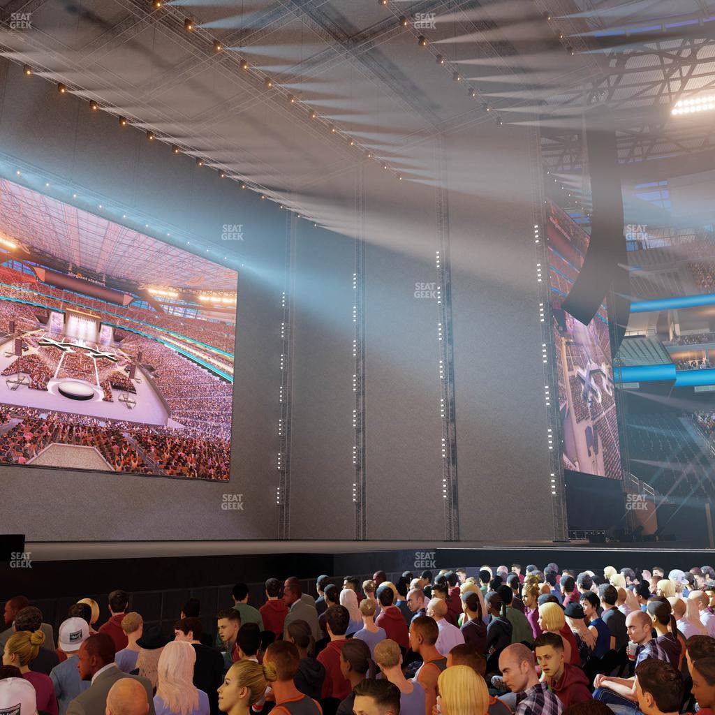 Allegiant Stadium - Section Floor A 5 Seat View