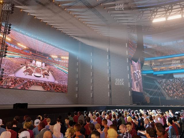 Allegiant Stadium - Section Floor A 5 Seat View