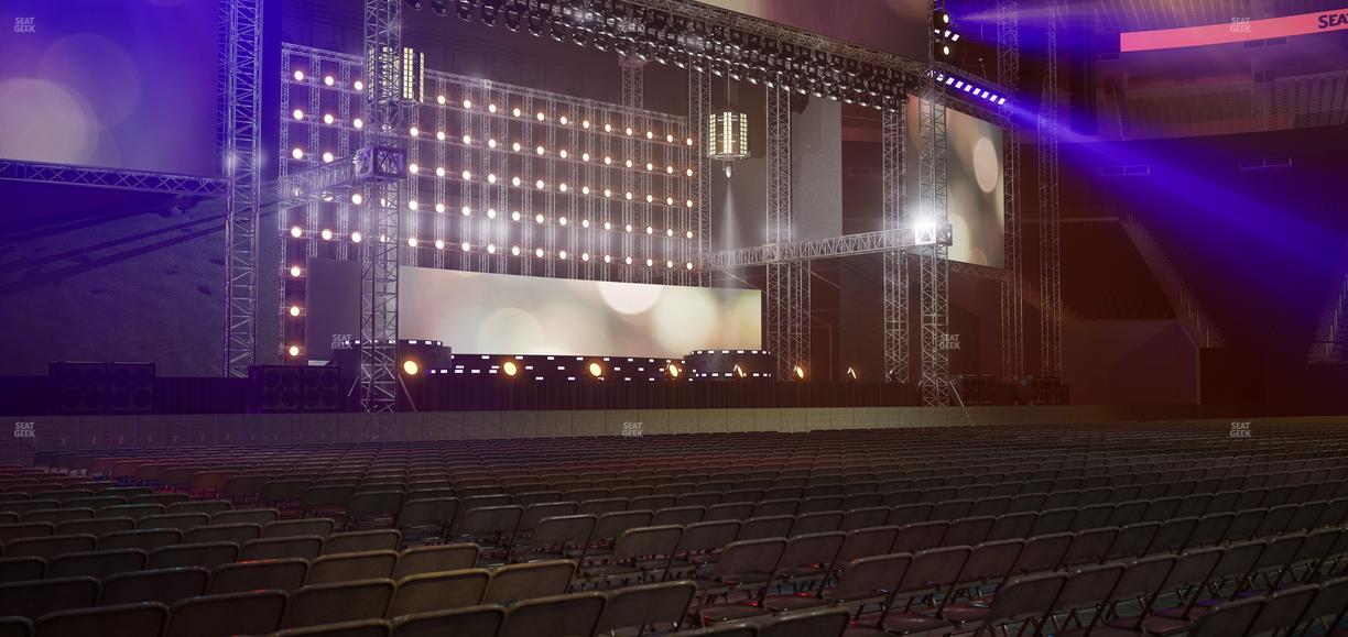 Allegiant Stadium - Section Floor A 5 Seat View