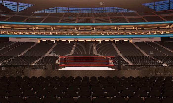 Allegiant Stadium - Section Floor A 5 Seat View