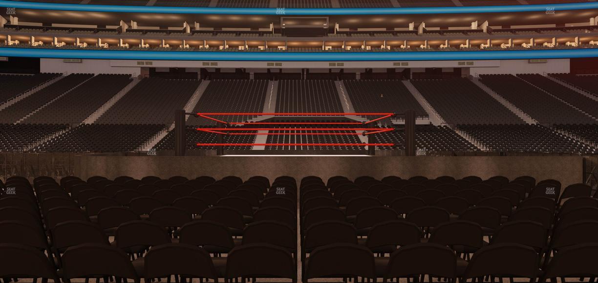 Allegiant Stadium - Section Floor A 8 Seat View