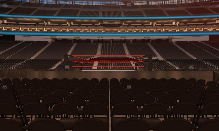 Allegiant Stadium - Section Floor A 8 Seat View