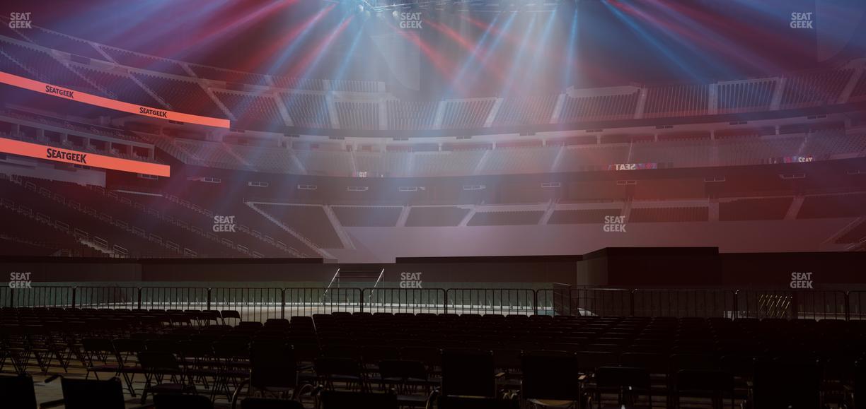 Allegiant Stadium - Section Floor B 1 Ada Seat View