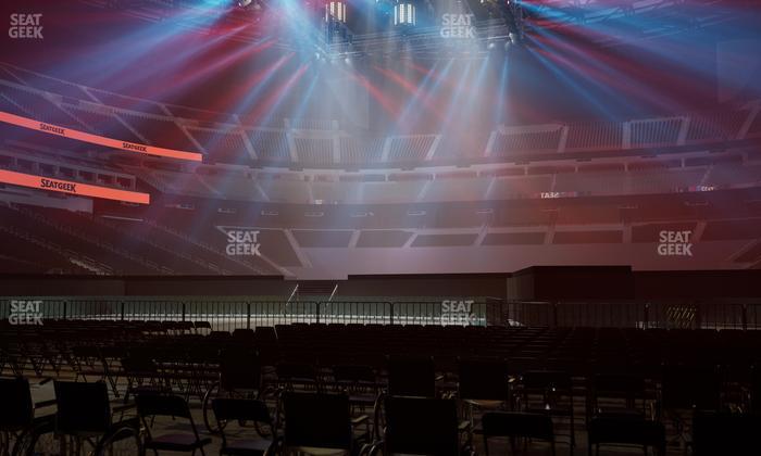 Allegiant Stadium - Section Floor B 1 Ada Seat View